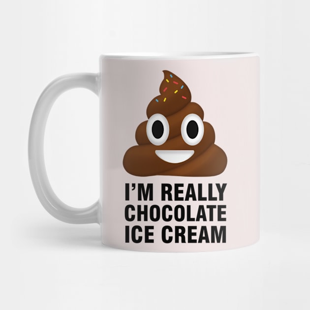 I'm really Chocolate Ice Cream by SuperrSunday